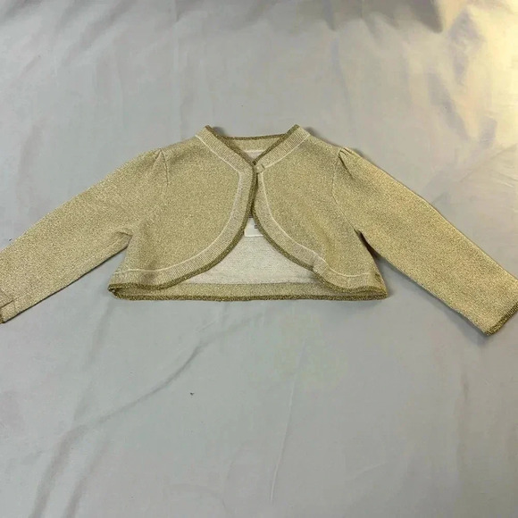 Just One You - Special Occassion - gold thread bolero. Size 6 months - Picture 1 of 4